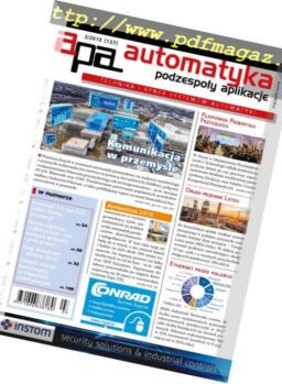 Automatyka Podzespoly Aplikacje – Marzec 2018