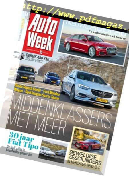 AutoWeek Netherlands – 7 maart 2018 Cover