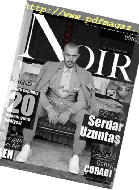 AVENUE NOIR – Mart 2018 Cover