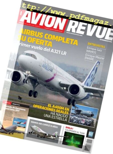 Avion Revue Spain – Marzo 2018 Cover