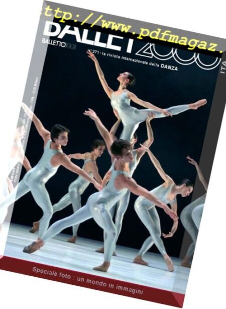 Ballet2000 Italian Edition – Numero 271 2018 Cover