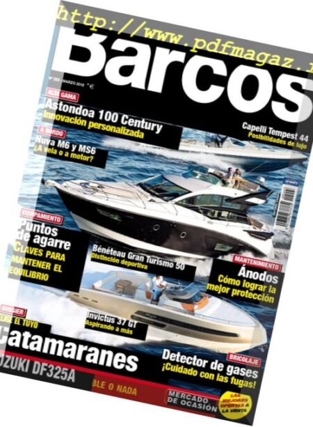 Barcos a Motor – marzo 2018 Cover
