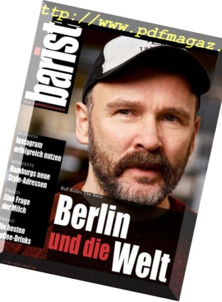 Barista – Ausgabe 2018 Cover