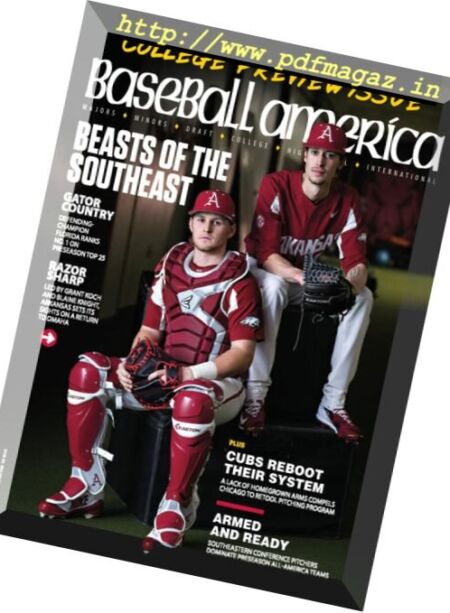 Baseball America – 9 February 2018 Cover