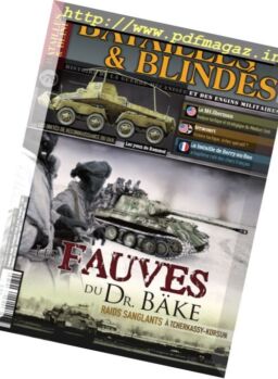Batailles & Blindes – Juin-Juillet 2017