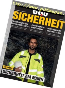 Bau Sicherheit – Februar 2018