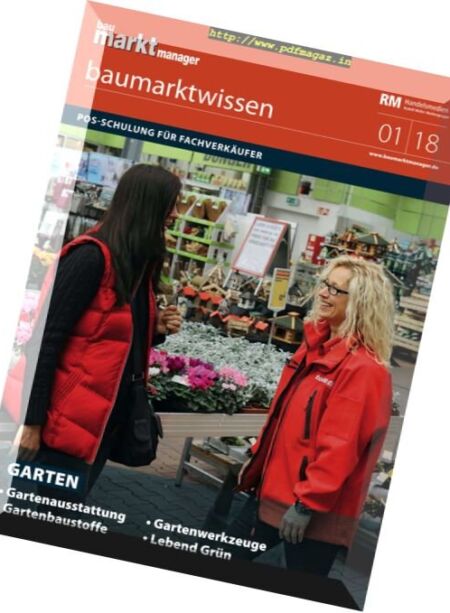 Baumarktmanager – Nr.1, 2018 Cover