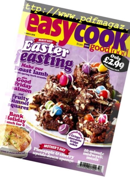 BBC Easy Cook UK – March 2018 Cover
