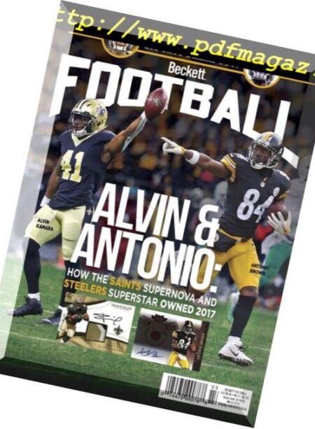 Beckett Football – March 2018 Cover
