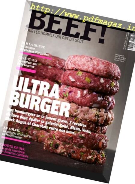 Beef! France – Aout-Septembre 2017 Cover