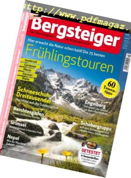 Bergsteiger – Marz 2018 Cover
