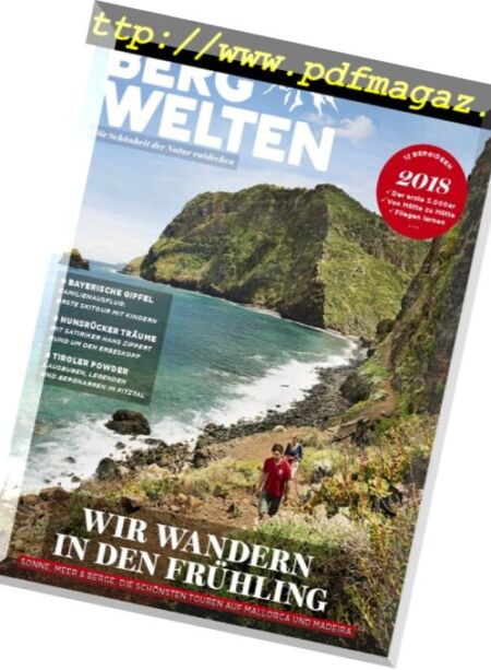 Bergwelten – Marz-April 2018 Cover