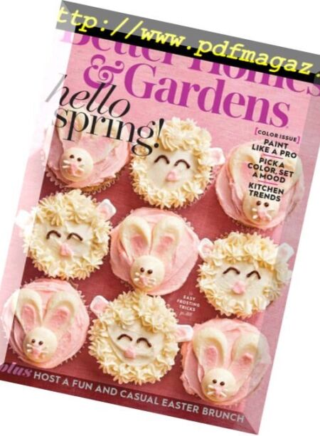 Better Homes & Gardens USA – April 2018 Cover