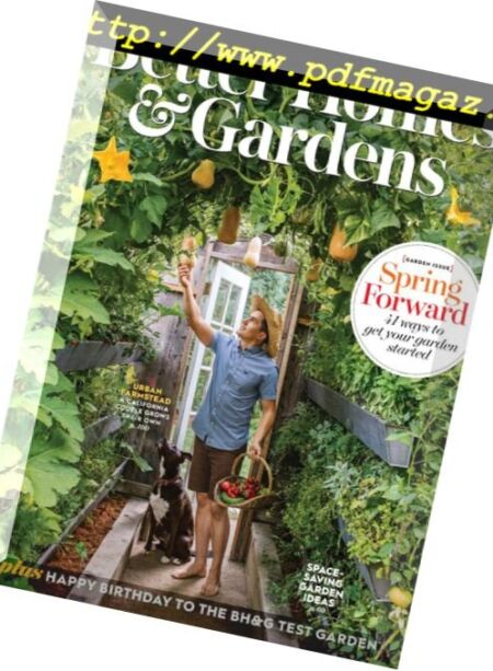 Better Homes & Gardens USA – March 2018 Cover