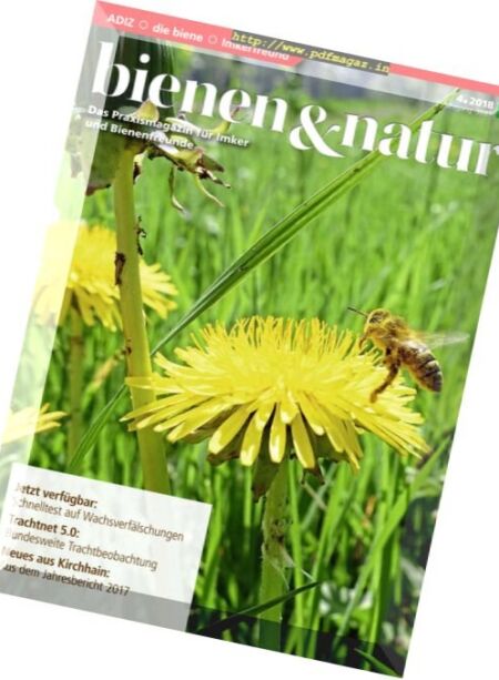 Bienen & natur – Nr.4, 2018 Cover
