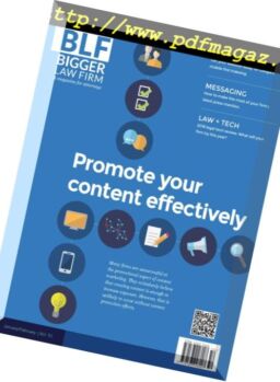 Bigger Law Firm – January-February 2018