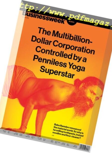 Bloomberg Businessweek Middle East – 1 April 2018 Cover