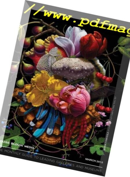 Blouin Gallery Guide – March 2018 Cover