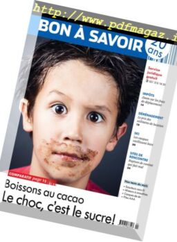 Bon a Savoir – Fevrier 2018
