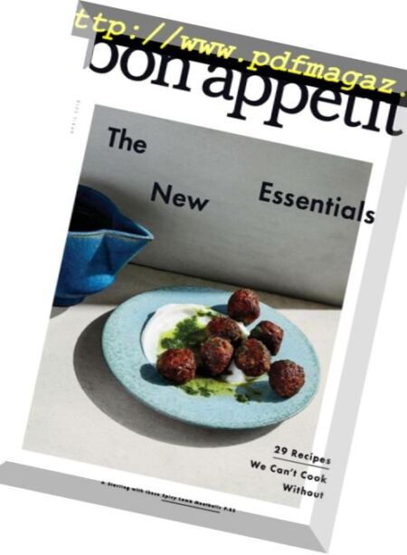 Bon Appetit – April 2018 Cover