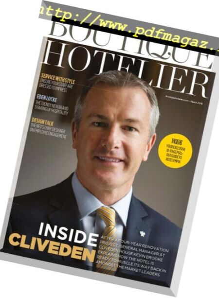 Boutique Hotelier – March 2018 Cover