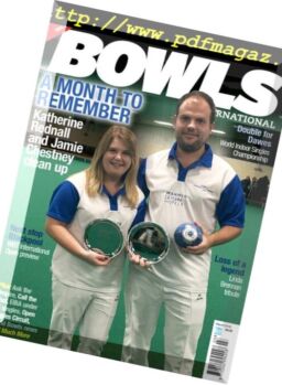 Bowls International – March 2018