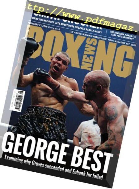 Boxing News – 22 February 2018 Cover