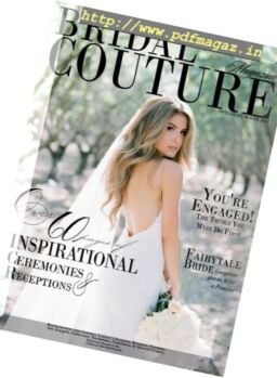 Bridal Couture – Spring-Summer 2018