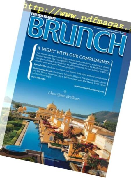 Brunch – 24 February 2018 Cover