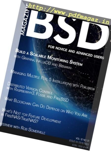 BSD Magazine – January 2018 Cover