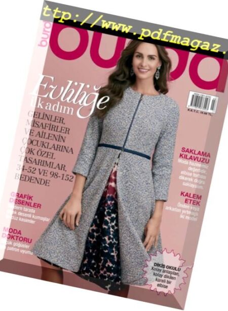 Burda Turkey – Mart 2018 Cover