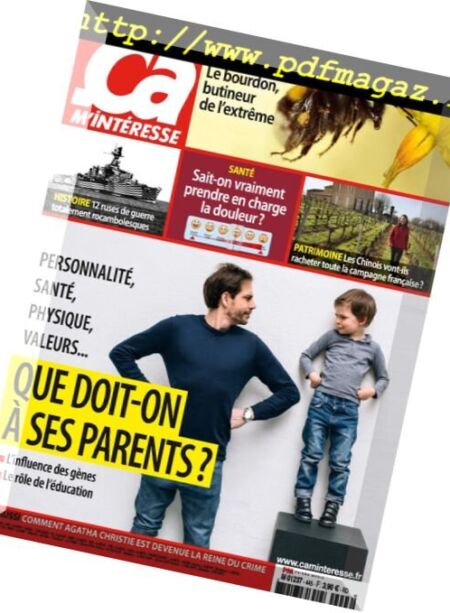 Ca M’Interesse – mars 2018 Cover