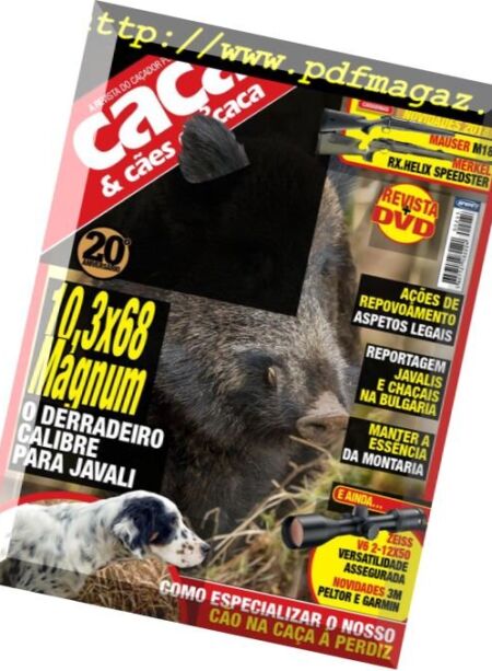 Caca & Caes de Caca – Fevereiro 2018 Cover