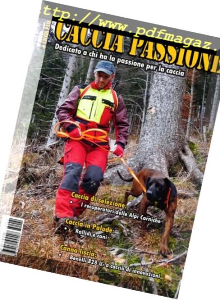 Caccia Passione – Gennaio 2018 Cover