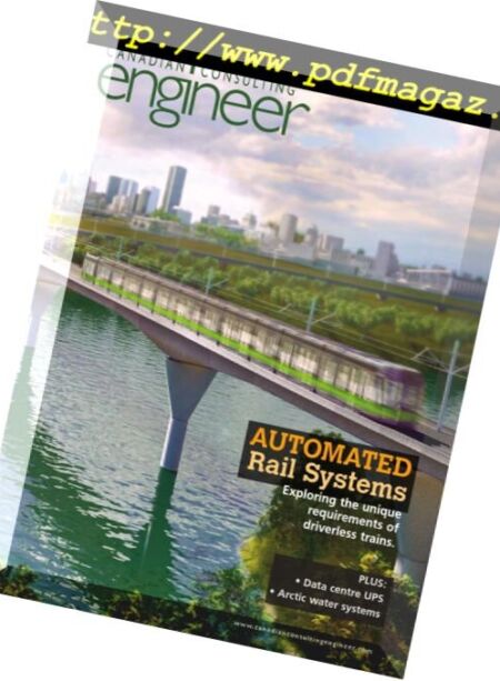 Canadian Consulting Engineer – March-April 2018 Cover