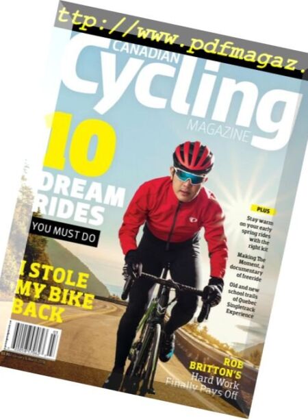 Canadian Cycling – February-March 2018 Cover