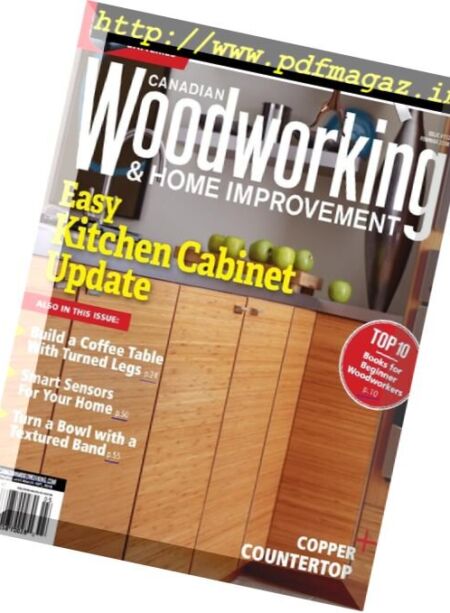 Canadian Woodworking – Feburuary-March 2018 Cover