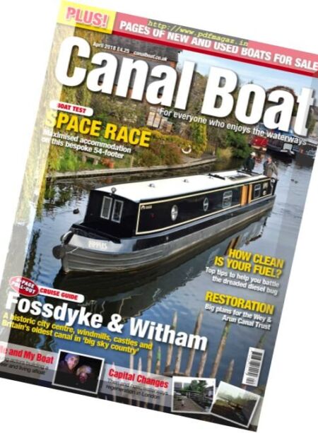 Canal Boat – April 2018 Cover