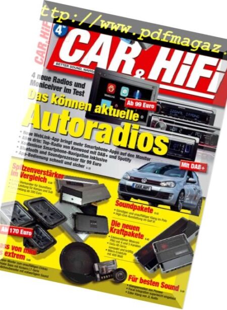 Car & Hifi – Marz-April 2018 Cover