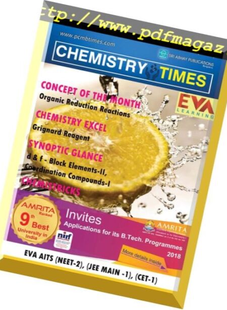 Chemistry Times – March 2018 Cover