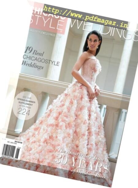 ChicagoStyle Weddings – May-June 2018 Cover