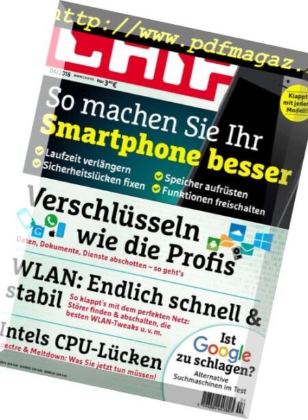 Chip Germany – April 2018 Cover