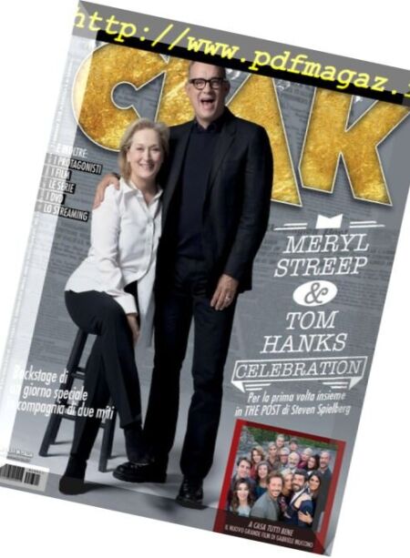 Ciak – Febbraio 2018 Cover