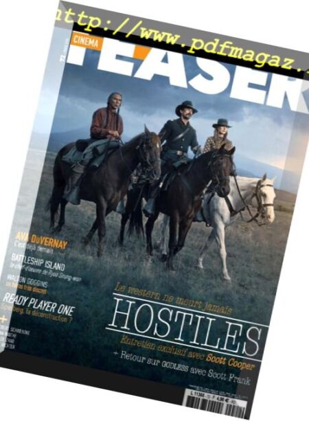 Cinema Teaser – mars 2018 Cover