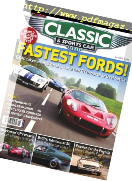 Classic & Sports Car UK – April 2018 Cover