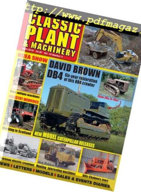 Classic Plant & Machinery – April 2018 Cover