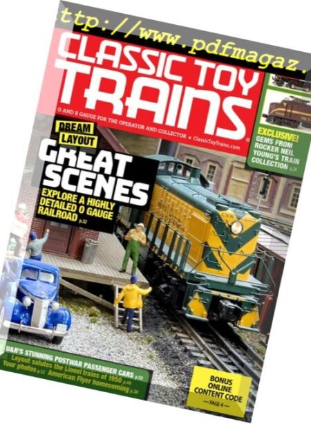 Classic Toy Trains – May 2018 Cover