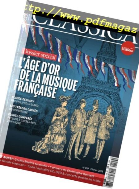 Classica – fevrier 2018 Cover