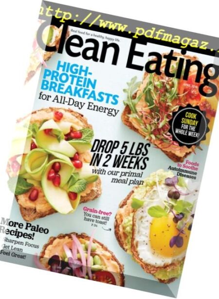 Clean Eating – April 2018 Cover