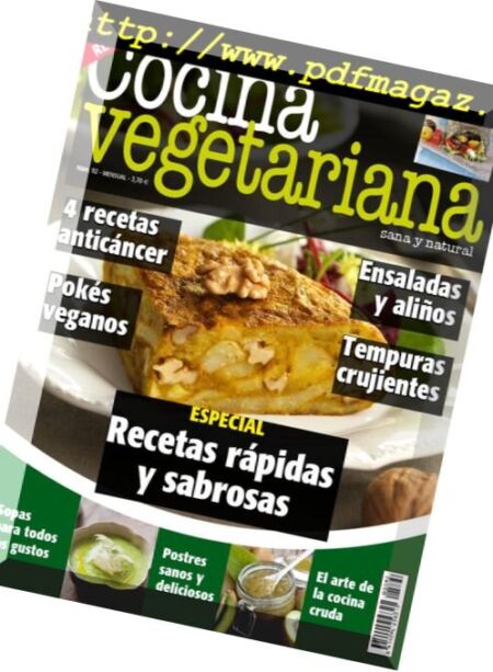 Cocina Vegetariana – marzo 2018 Cover
